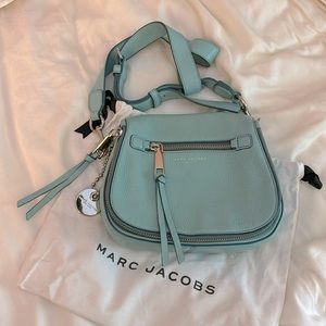 Marc Jacobs blue crossbody bag